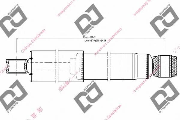 Dj parts DS1130GT Gasöl-Federdämpfer hinten DS1130GT: Kaufen Sie zu einem guten Preis in Polen bei 2407.PL!