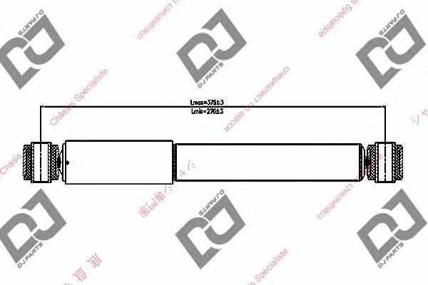 Dj parts DS1219GT Amortyzator gazowo-olejowy tylny DS1219GT: Atrakcyjna cena w Polsce na 2407.PL - Zamów teraz!