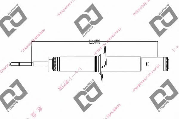 Dj parts DS1320GT Amortyzator gazowo-olejowy przód DS1320GT: Dobra cena w Polsce na 2407.PL - Kup Teraz!