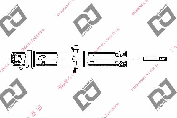 Dj parts DS1325GT Front oil and gas suspension shock absorber DS1325GT: Buy near me in Poland at 2407.PL - Good price!