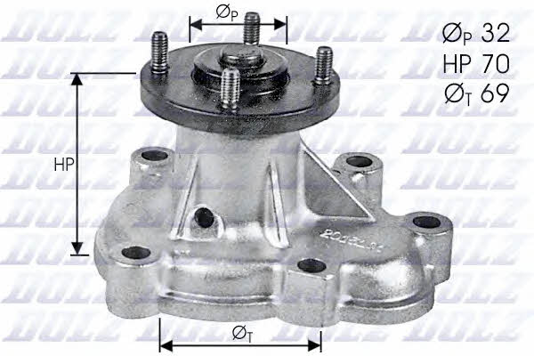Dolz O131 Water pump O131: Buy near me in Poland at 2407.PL - Good price!
