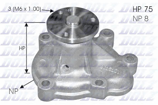 Dolz O144 Water pump O144: Buy near me in Poland at 2407.PL - Good price!