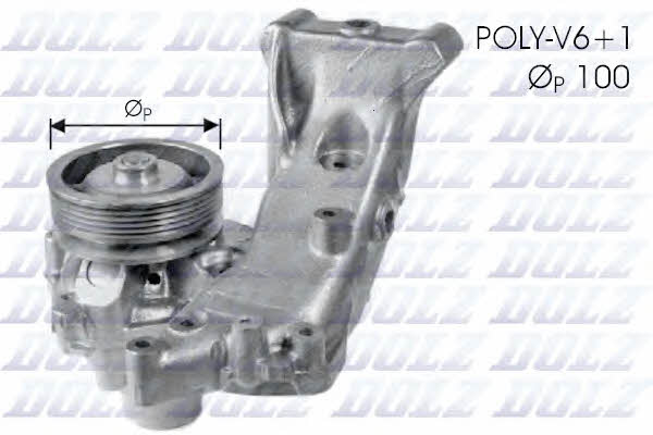 Dolz S222 Water pump S222: Buy near me in Poland at 2407.PL - Good price!