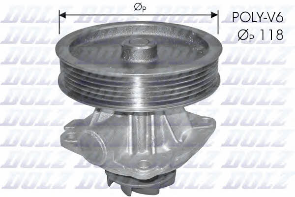 Dolz S225 Water pump S225: Buy near me in Poland at 2407.PL - Good price!