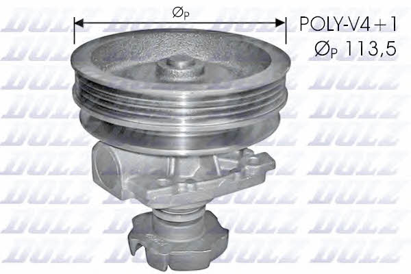 Dolz S237 Water pump S237: Buy near me in Poland at 2407.PL - Good price!