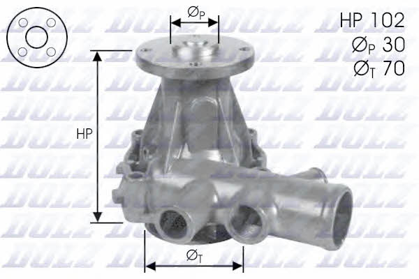 Dolz A242 Water pump A242: Buy near me at 2407.PL in Poland at an Affordable price!