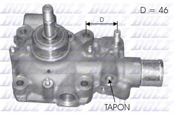Dolz B121 Water pump B121: Buy near me in Poland at 2407.PL - Good price!
