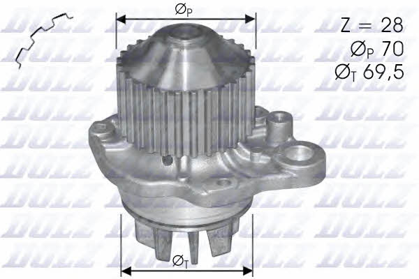Dolz C121 Water pump C121: Buy near me in Poland at 2407.PL - Good price!