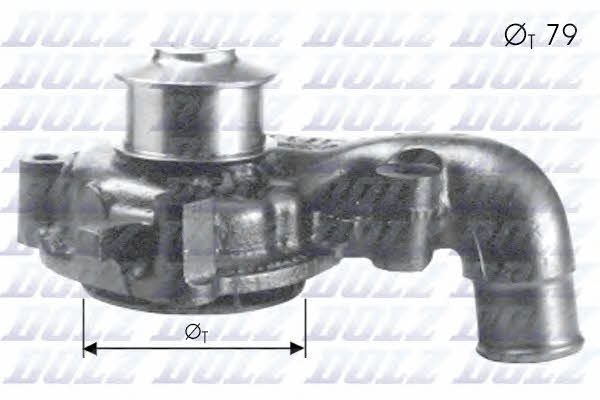 Dolz F155 Water pump F155: Buy near me in Poland at 2407.PL - Good price!