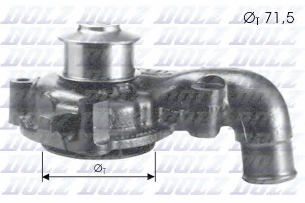 Dolz F165 Water pump F165: Buy near me at 2407.PL in Poland at an Affordable price!