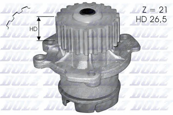 Dolz L123 Water pump L123: Buy near me in Poland at 2407.PL - Good price!