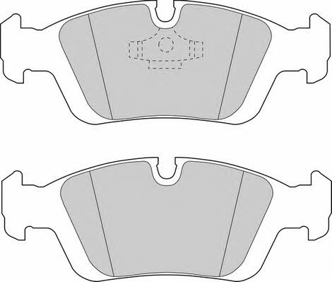 Duron DBP210725 Brake Pad Set, disc brake DBP210725: Buy near me in Poland at 2407.PL - Good price!