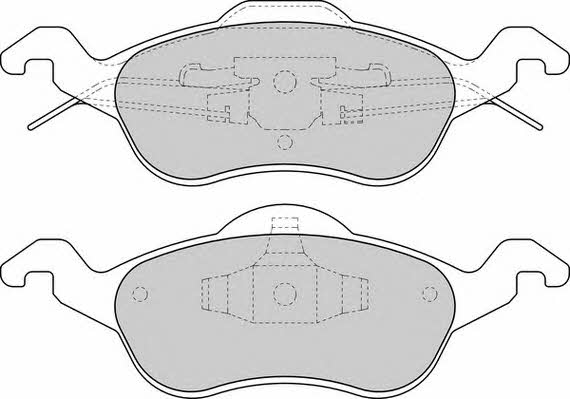 Duron DBP241318 Тормозные колодки дисковые, комплект DBP241318: Отличная цена - Купить в Польше на 2407.PL!