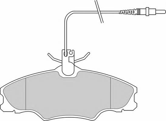 Duron DBP341062 Brake Pad Set, disc brake DBP341062: Buy near me in Poland at 2407.PL - Good price!