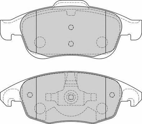 Duron DBP341971 Brake Pad Set, disc brake DBP341971: Buy near me in Poland at 2407.PL - Good price!