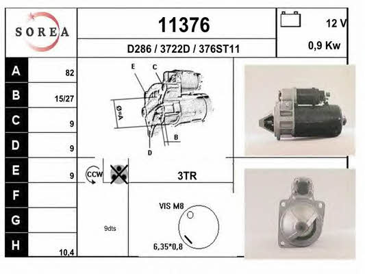 EAI 11376 Rozrusznik 11376: Dobra cena w Polsce na 2407.PL - Kup Teraz!