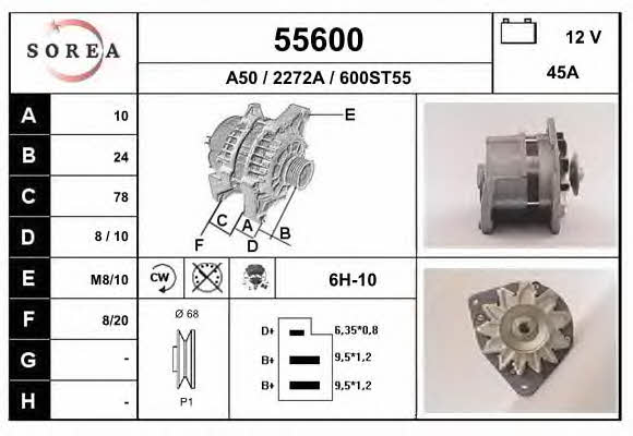 EAI 55600 Генератор 55600: Отличная цена - Купить в Польше на 2407.PL!