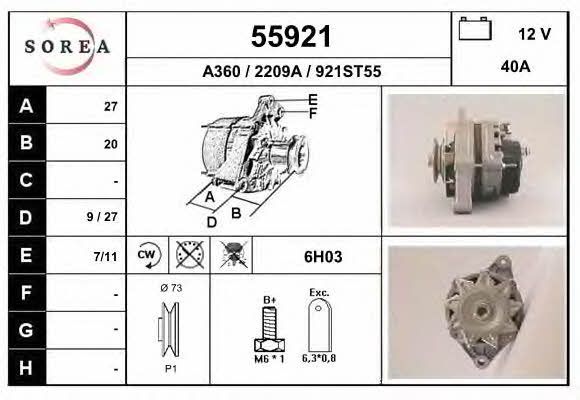 EAI 55921 Generator 55921: Kaufen Sie zu einem guten Preis in Polen bei 2407.PL!
