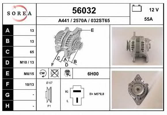 EAI 56032 Генератор 56032: Купити у Польщі - Добра ціна на 2407.PL!