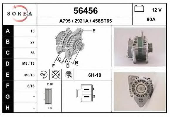 EAI 56456 Генератор 56456: Приваблива ціна - Купити у Польщі на 2407.PL!