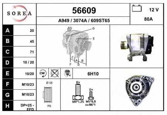 EAI 56609 Generator 56609: Kaufen Sie zu einem guten Preis in Polen bei 2407.PL!