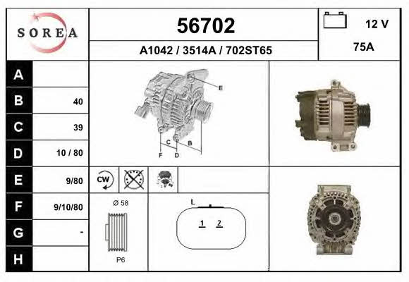 EAI 56702 Generator 56702: Kaufen Sie zu einem guten Preis in Polen bei 2407.PL!