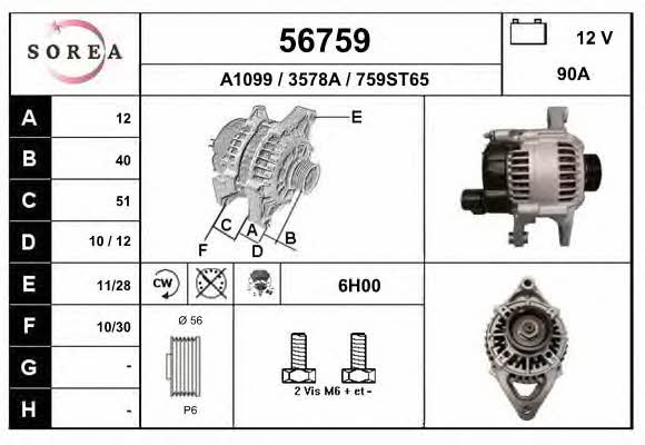 EAI 56759 Generator 56759: Kaufen Sie zu einem guten Preis in Polen bei 2407.PL!