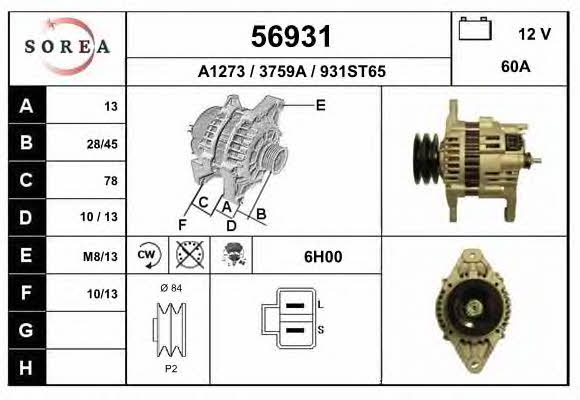 EAI 56931 Generator 56931: Kaufen Sie zu einem guten Preis in Polen bei 2407.PL!