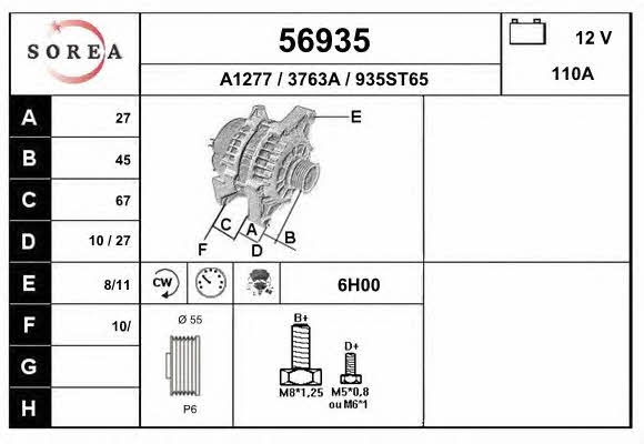 EAI 56935 Generator 56935: Kaufen Sie zu einem guten Preis in Polen bei 2407.PL!
