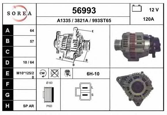 EAI 56993 Alternator 56993: Buy near me in Poland at 2407.PL - Good price!