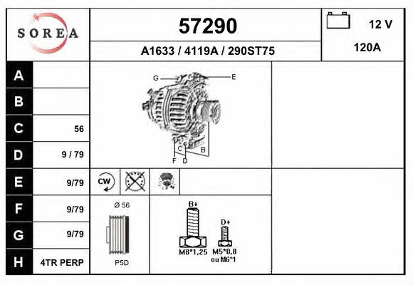 EAI 57290 Generator 57290: Kaufen Sie zu einem guten Preis in Polen bei 2407.PL!