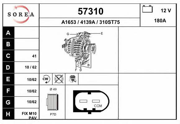 EAI 57310 Generator 57310: Kaufen Sie zu einem guten Preis in Polen bei 2407.PL!