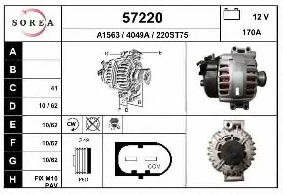 EAI 57220 Generator 57220: Kaufen Sie zu einem guten Preis in Polen bei 2407.PL!