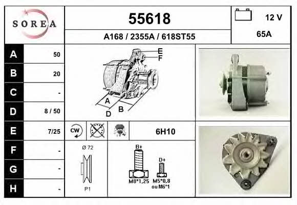 EAI 55618 Генератор 55618: Отличная цена - Купить в Польше на 2407.PL!