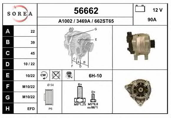 EAI 56662 Генератор 56662: Приваблива ціна - Купити у Польщі на 2407.PL!