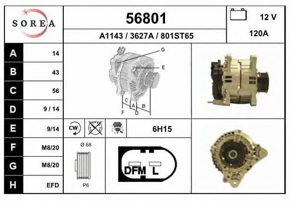EAI 56801 Generator 56801: Bestellen Sie in Polen zu einem guten Preis bei 2407.PL!
