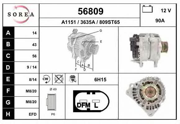 EAI 56809 Generator 56809: Kaufen Sie zu einem guten Preis in Polen bei 2407.PL!