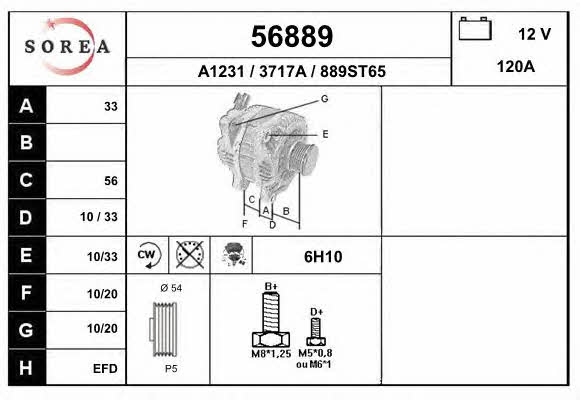 EAI 56889 Generator 56889: Kaufen Sie zu einem guten Preis in Polen bei 2407.PL!