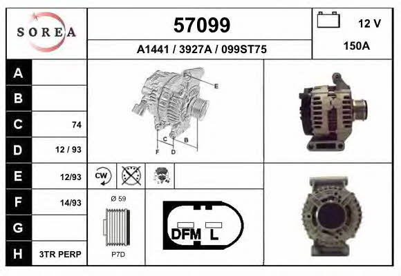 EAI 57099 Generator 57099: Kaufen Sie zu einem guten Preis in Polen bei 2407.PL!