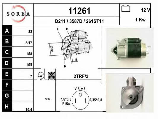 EAI 11261 Starter 11261: Buy near me in Poland at 2407.PL - Good price!