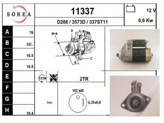 EAI 11337 Стартер 11337: Приваблива ціна - Купити у Польщі на 2407.PL!