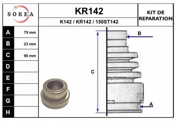 EAI KR142 Пыльник приводного вала KR142: Отличная цена - Купить в Польше на 2407.PL!