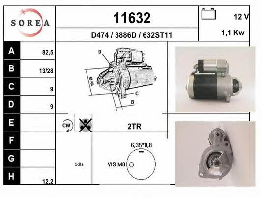 EAI 11632 Rozrusznik 11632: Dobra cena w Polsce na 2407.PL - Kup Teraz!