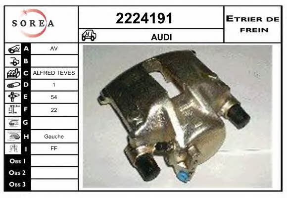 EAI 2224191 Brake caliper front left 2224191: Buy near me at 2407.PL in Poland at an Affordable price!
