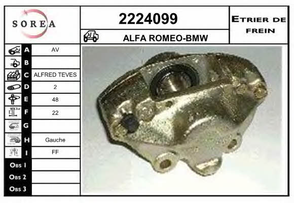EAI 2224099 Bremssattel 2224099: Kaufen Sie zu einem guten Preis in Polen bei 2407.PL!