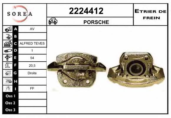 EAI 2224412 Суппорт тормозной 2224412: Отличная цена - Купить в Польше на 2407.PL!