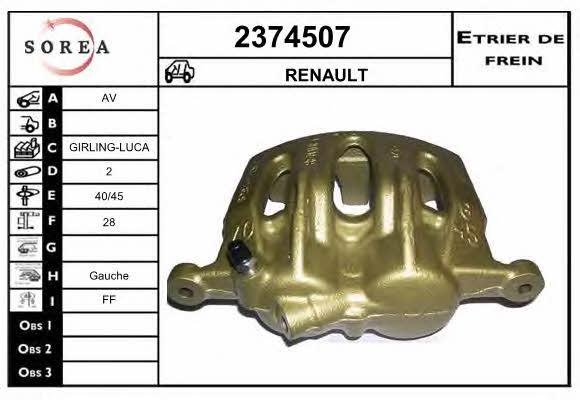 EAI 2374507 Brake caliper 2374507: Buy near me at 2407.PL in Poland at an Affordable price!