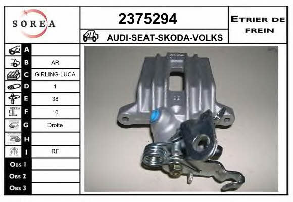 EAI 2375294 Brake caliper 2375294: Buy near me in Poland at 2407.PL - Good price!