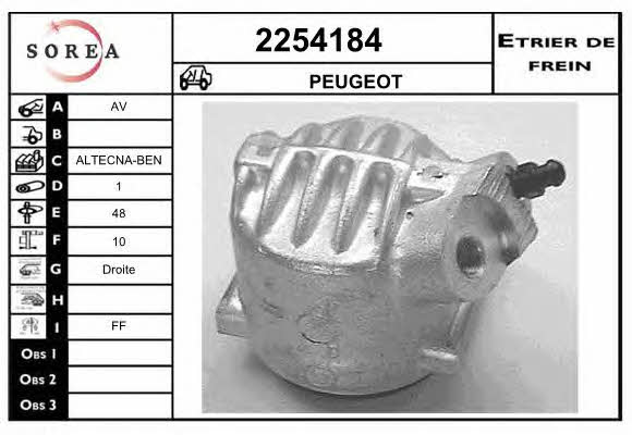 EAI 2254184 Bremssattel 2254184: Kaufen Sie zu einem guten Preis in Polen bei 2407.PL!