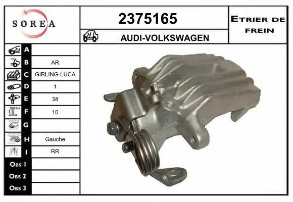 EAI 2375165 Суппорт тормозной задний левый 2375165: Купить в Польше - Отличная цена на 2407.PL!